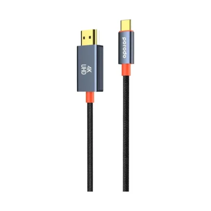 PORODO WOVEN BRAIDED TYPE C HDMI CABLE