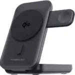Powerology 10000mAh Qi2 -15W iPhone 15 Magsafe Powerbank Watch Charger - Black PPBCHA35-BK