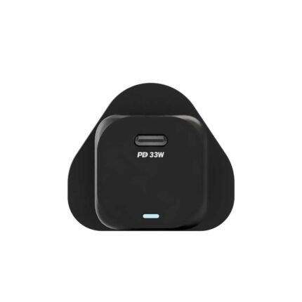 Powerology Gan Pd Charger 33w   PW CUQCOO9 BK