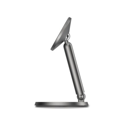 Powerology Aluminum Magsafe Phone Holder Dual-Joint Design-Gray
 PMDPHRGY