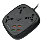 Porodo Universal Power Socket PD-SC3302-BK