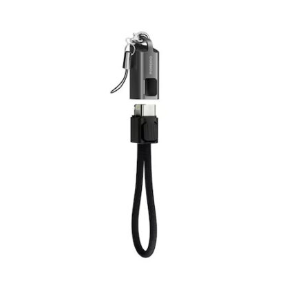 PORODO CHARGELOOP KEYCHAIN DATA CABLE TYPE C TO LIGHTNING