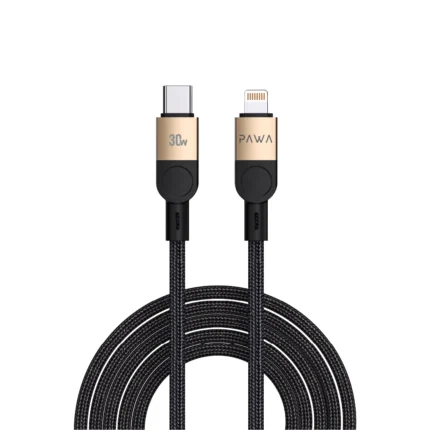 PAWA LEVIN BRAIDED CABLE C TO LIGHTNING 1.2M