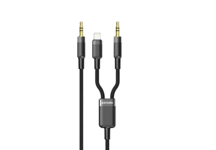 PORODO MULTI-DEVICE AUX 3.5MM | LIGHTNING 1.2M 4FT CABLE