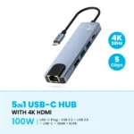 PAWA 5IN1 USB-C HUB WITH 4K HDTV