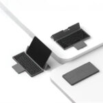 Pawa Tri-Fold Wireless Keyboard With Touchpad -Grey PW-PKW2T5F1-GY