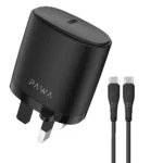 PAWA SOLID TRAVEL CHARGER TYPE C TO C PORT PD 20W