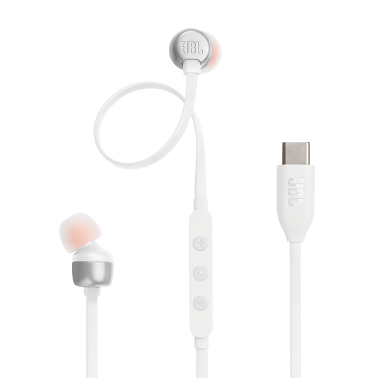 JBL TUNE 310C USB C EARPHONES WHITE - Isouq Oman