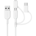ANKER USB-A CABLE WITH LIGHTNING CONNECTOR 3FT
