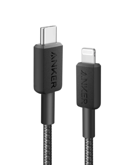 ANKER 322 USB-C TO LIGHTNING CABLE (1.8M BRAIDED)