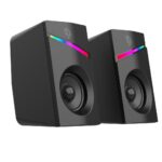PORODO GAMING STEREO GAMING SPEAKERS VOLUME KNOB CONTROL PDX543-WH