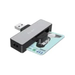 PAWA MINI SINGLE SLOT SMART CARD READER WITH TYPE-C CONNECTOR-BLACK
