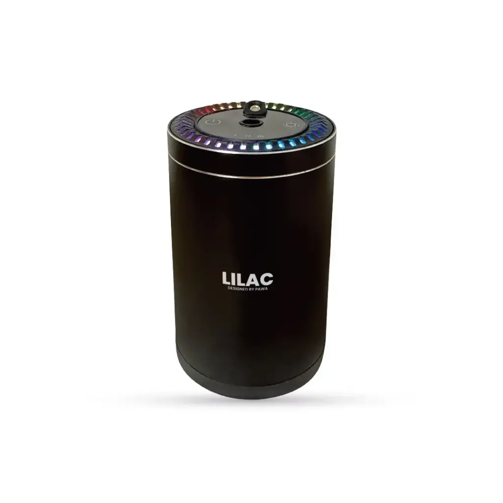 1766247404_1407510264_5BPW-PCADL80-BK5D20Pawa20Lilac20Aroma20Diffuser20With20Starry20Light-Black.webp PAWA LIAC AROMA DIFFUSER - Image 1