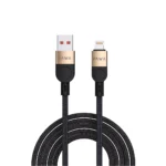 PAWA LEVIN BRAIDED USB TO L CABLE 1.2M BK