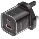 PORODO TEZCLARTE QUICK WALL CHARGER DUAL-PORT BLK