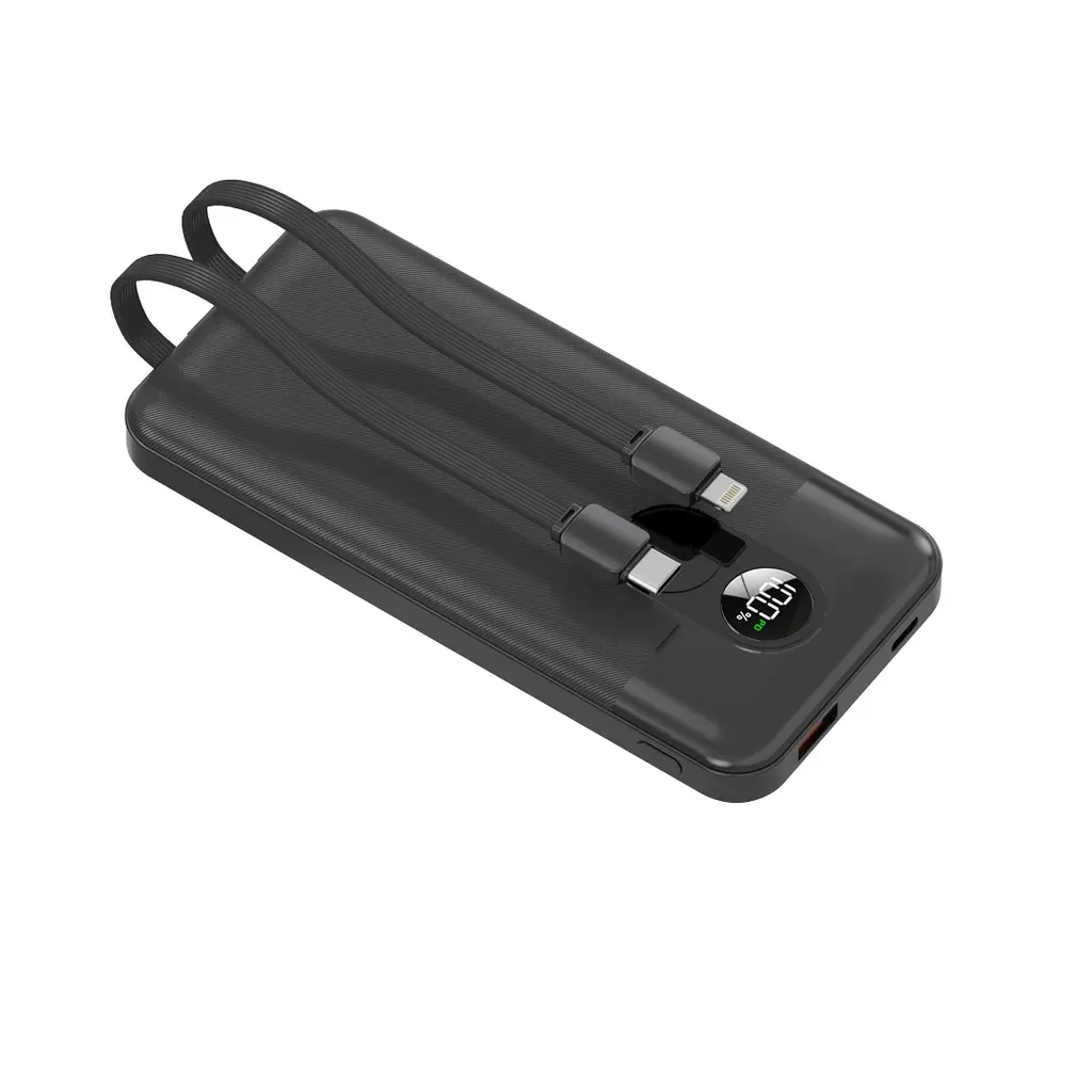 1770187867_1096061806_5BPD-PBFCH057-BK5D20Porodo2010000mAh20Powerbank20Digital20Display20with20C202620Lightning20Cable-BLACK.webp PORODO 10000MAH POWERBANK C & LIGHTNING BLK - Image 1