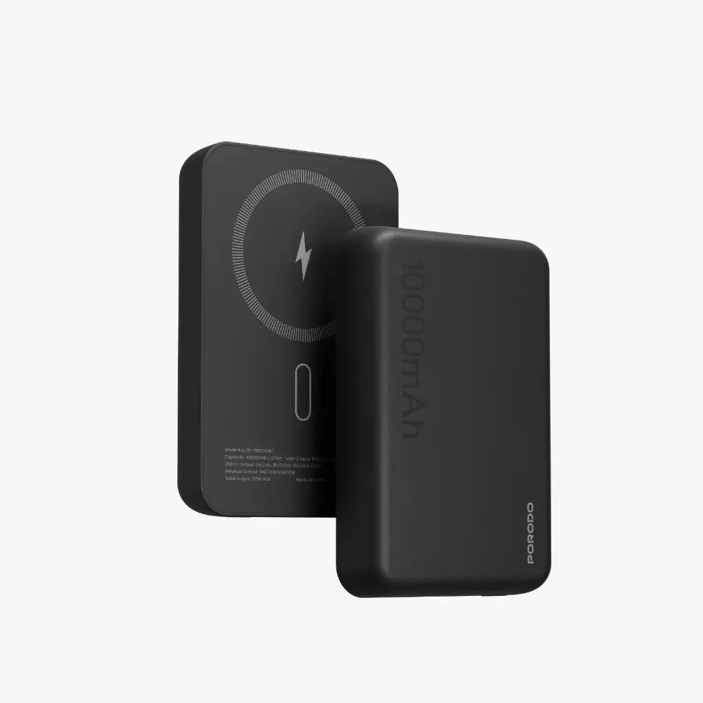 1774431386_1523556117_5BPD-PBFCH067-BK5D20Porodo2010000mAh20Magsafe20Power20Bank-BLACK20202020.webp PORODO 10000 MAH MAGSAFE POWERBANK - Image 1