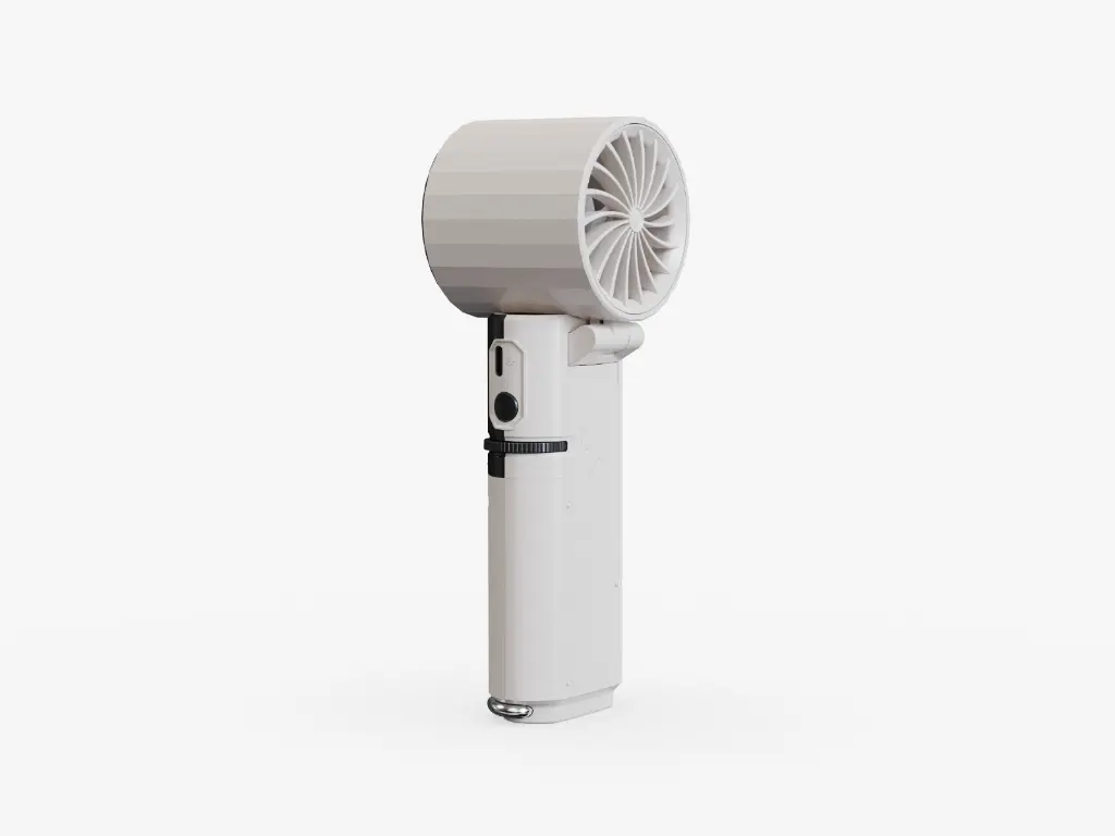 1780554557_482659692_7-1.webp PORODO CHILLO PLUS RECHARGEABLE ICE COOLING FAN-WH - Image 1