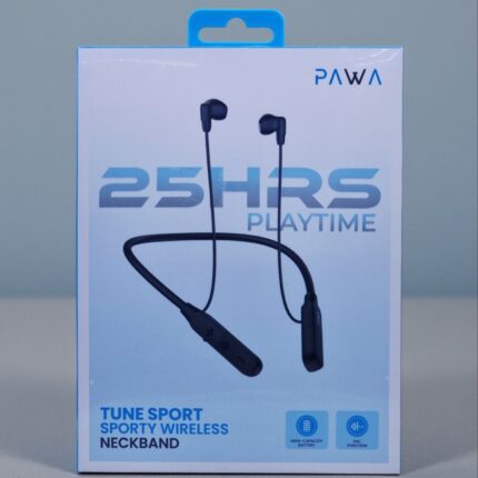 PAWA TUNE SPORT SPORTY WIRLESS NECKBAND-BLACK