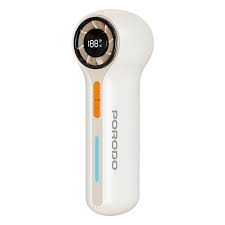 PORODO LIFESTYLE CHILLO BREEZE POCKET TURBO FAN WITH 100 ADJUSTABLE SPEED TRAVELS-BEIGE